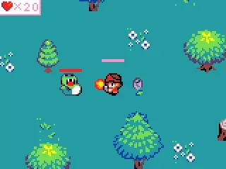 A scene from the third part of the game The Attack of the Serpents.